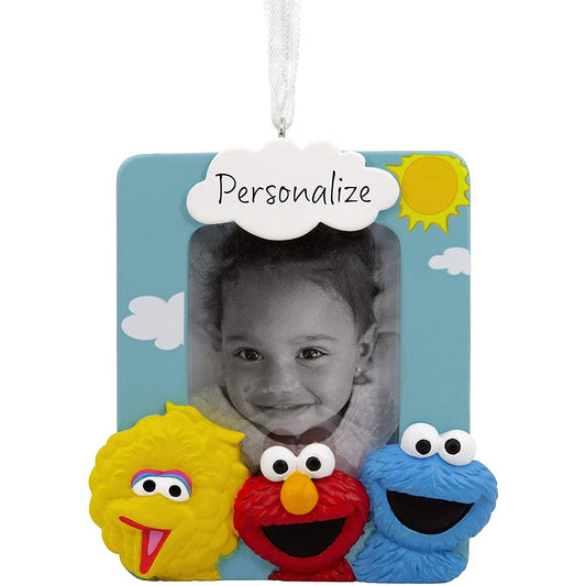 Sesame Street Personalized Picture Frame Hallmark Ornament