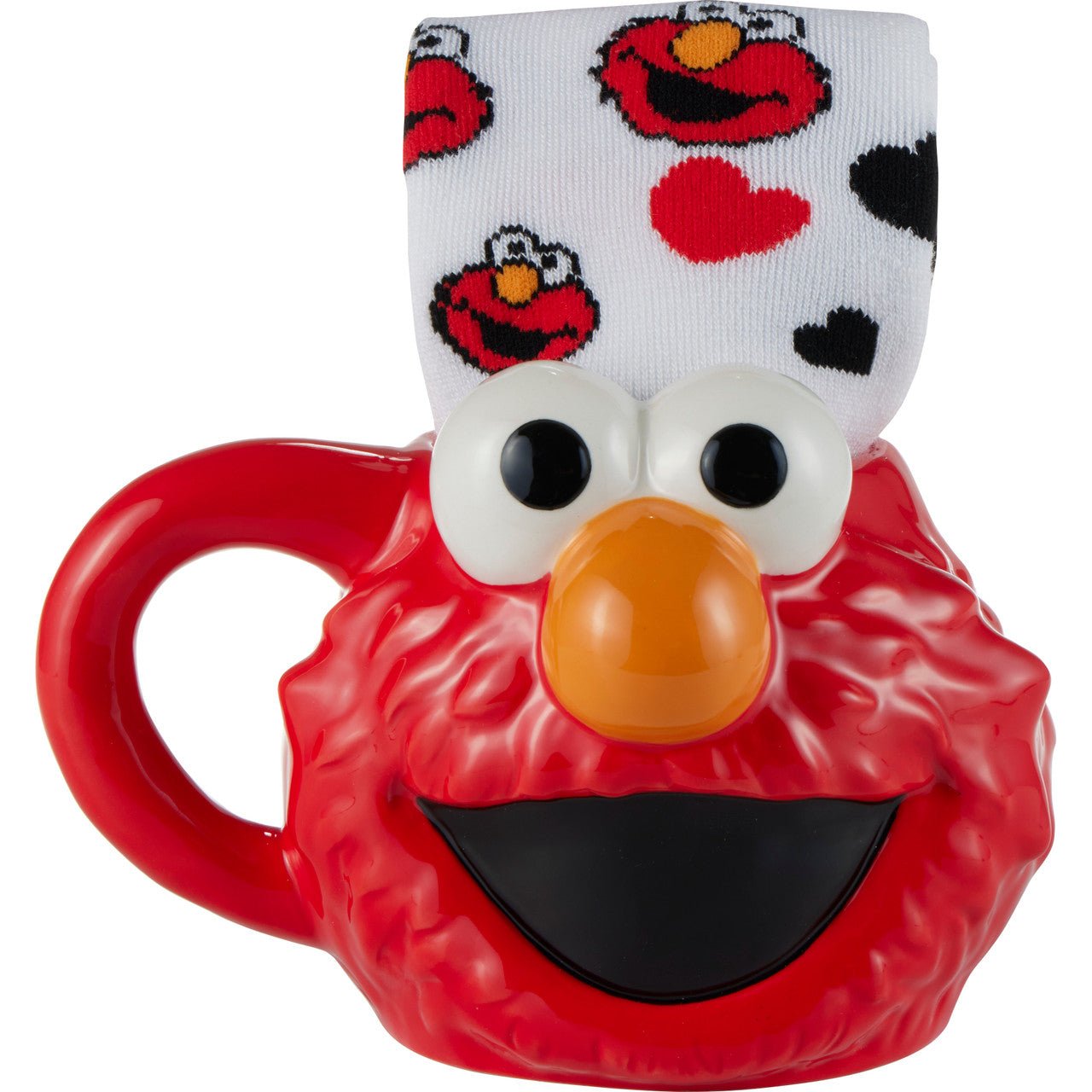 Sesame Street Set/2 Elmo Mug and Sock