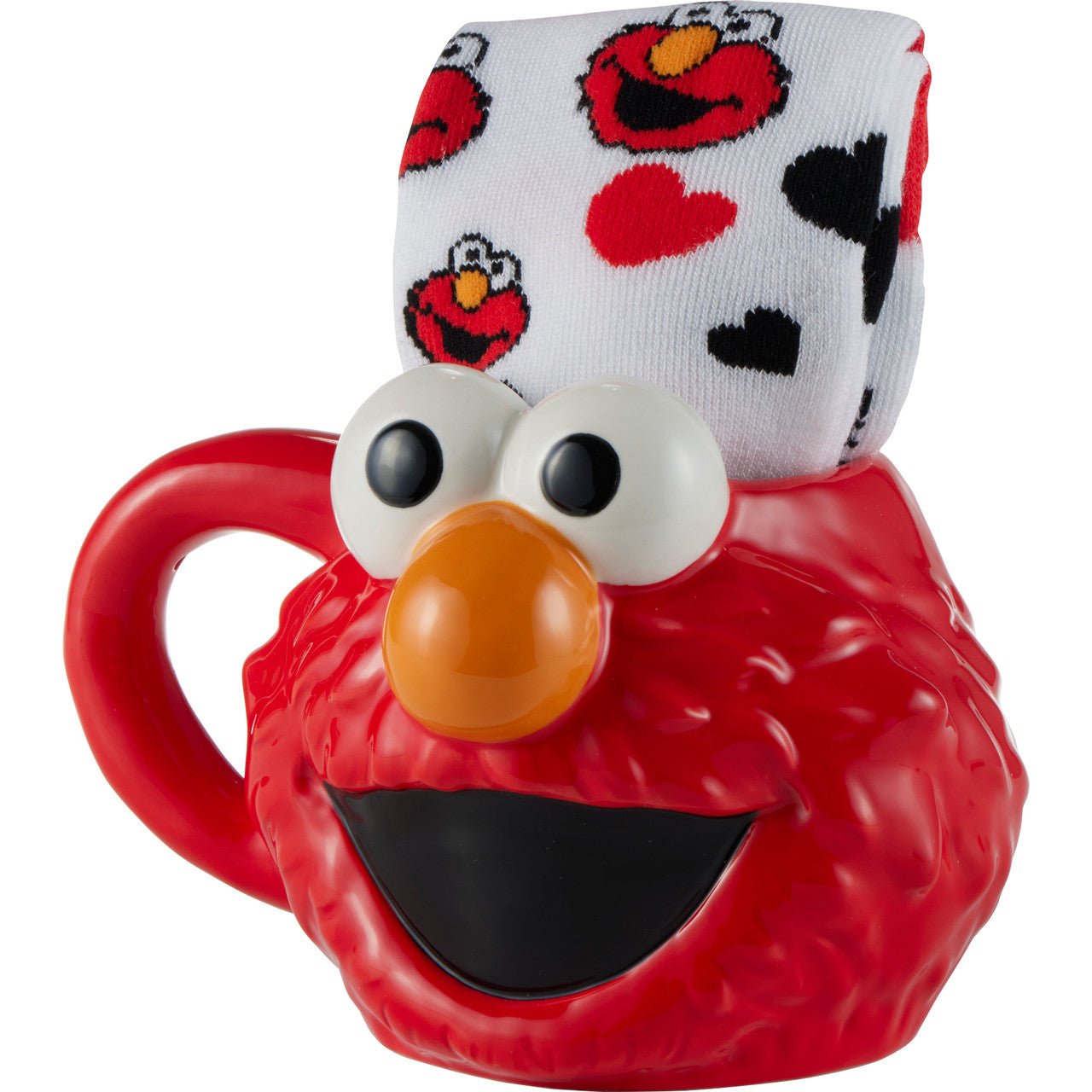 Sesame Street Set/2 Elmo Mug and Sock