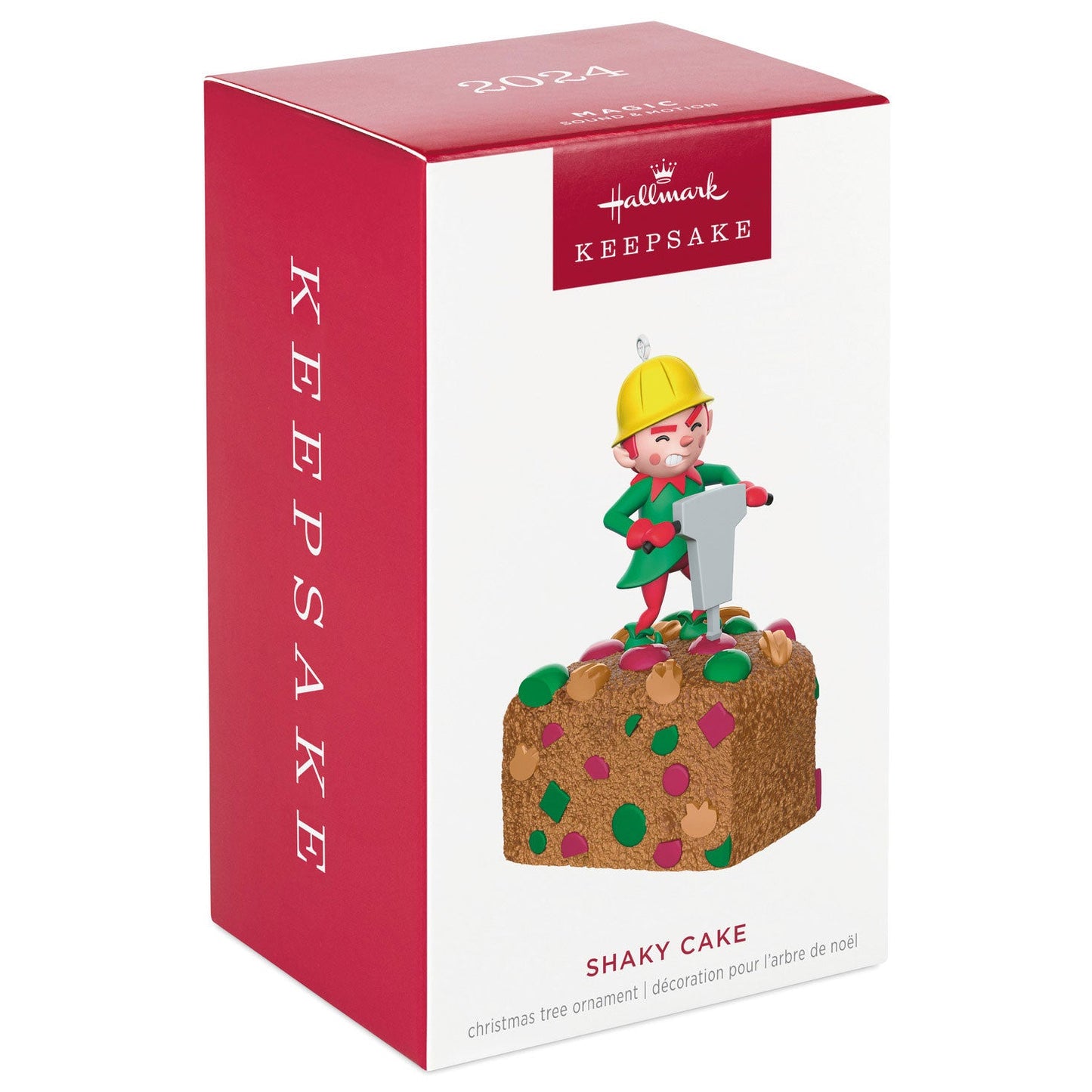 Shaky Cake 2024 Keepsake Ornament and Motion