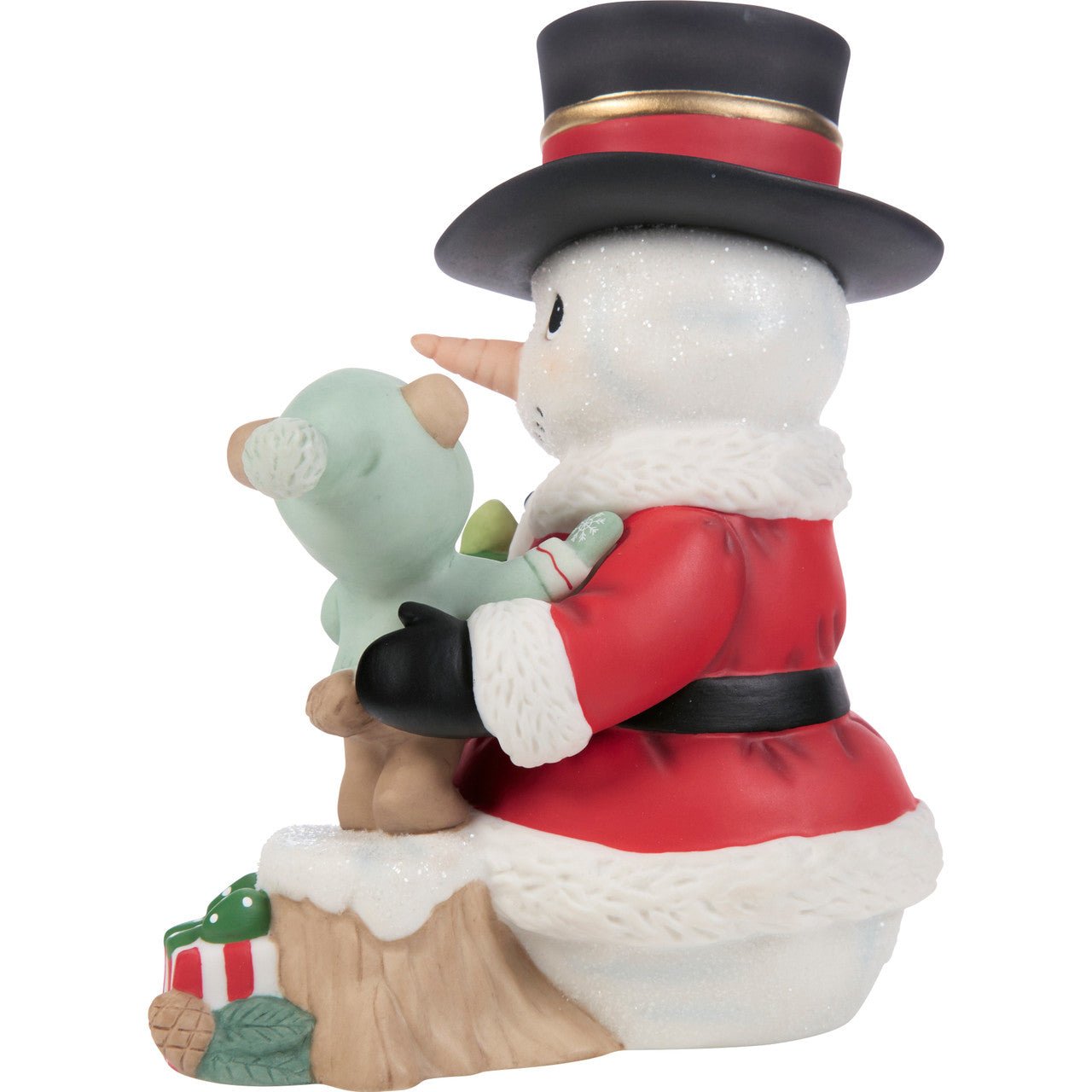 Sharing The Gift Of Love At Christmastime Annual Snowman Figurine