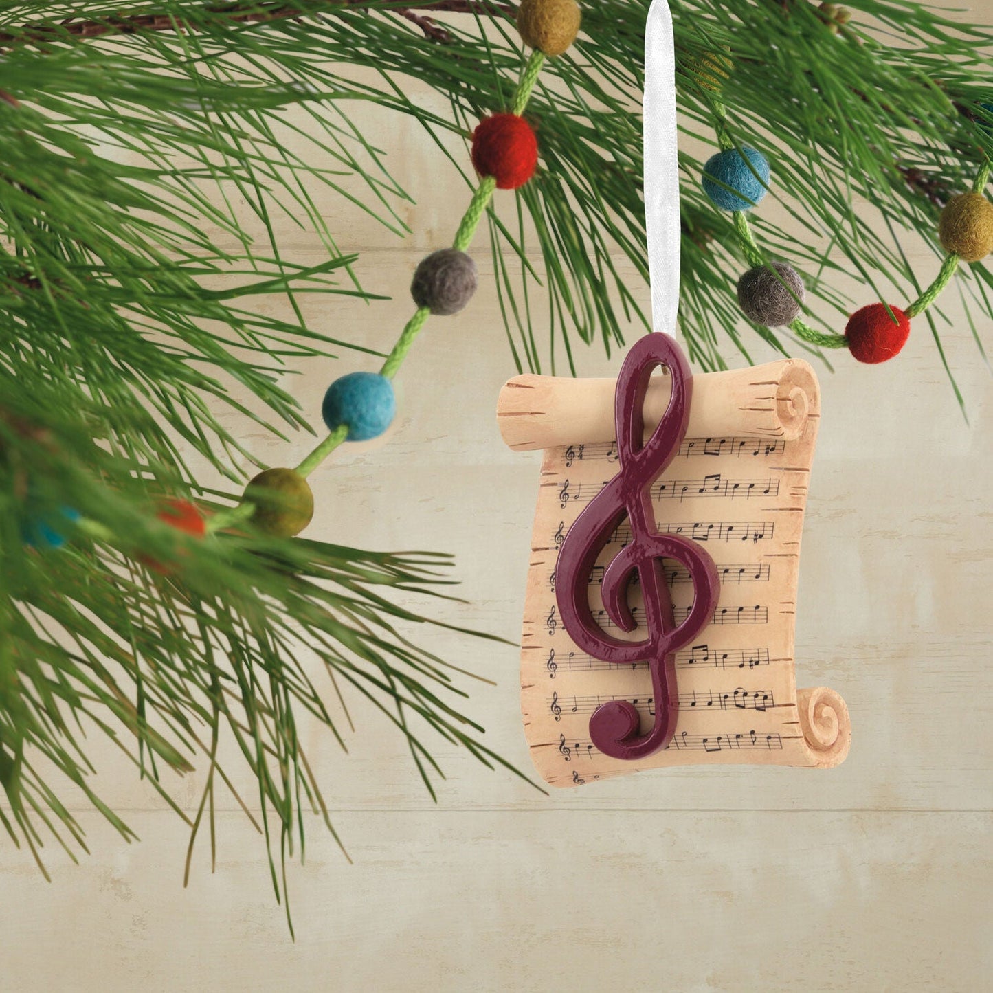 Sheet Music Hallmark Ornament