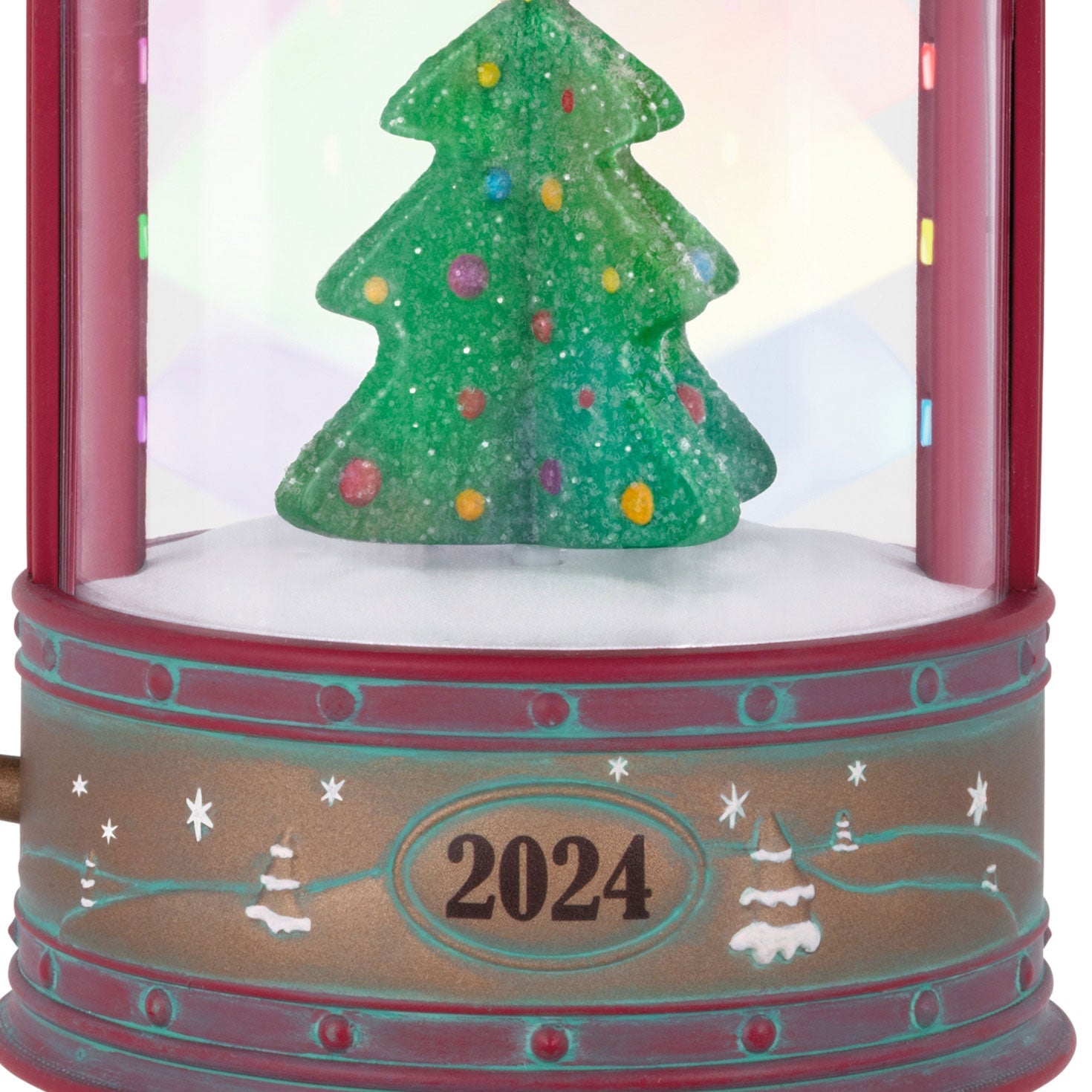 Shimmering Lantern 2024 Musical Keepsake Ornament and Motion