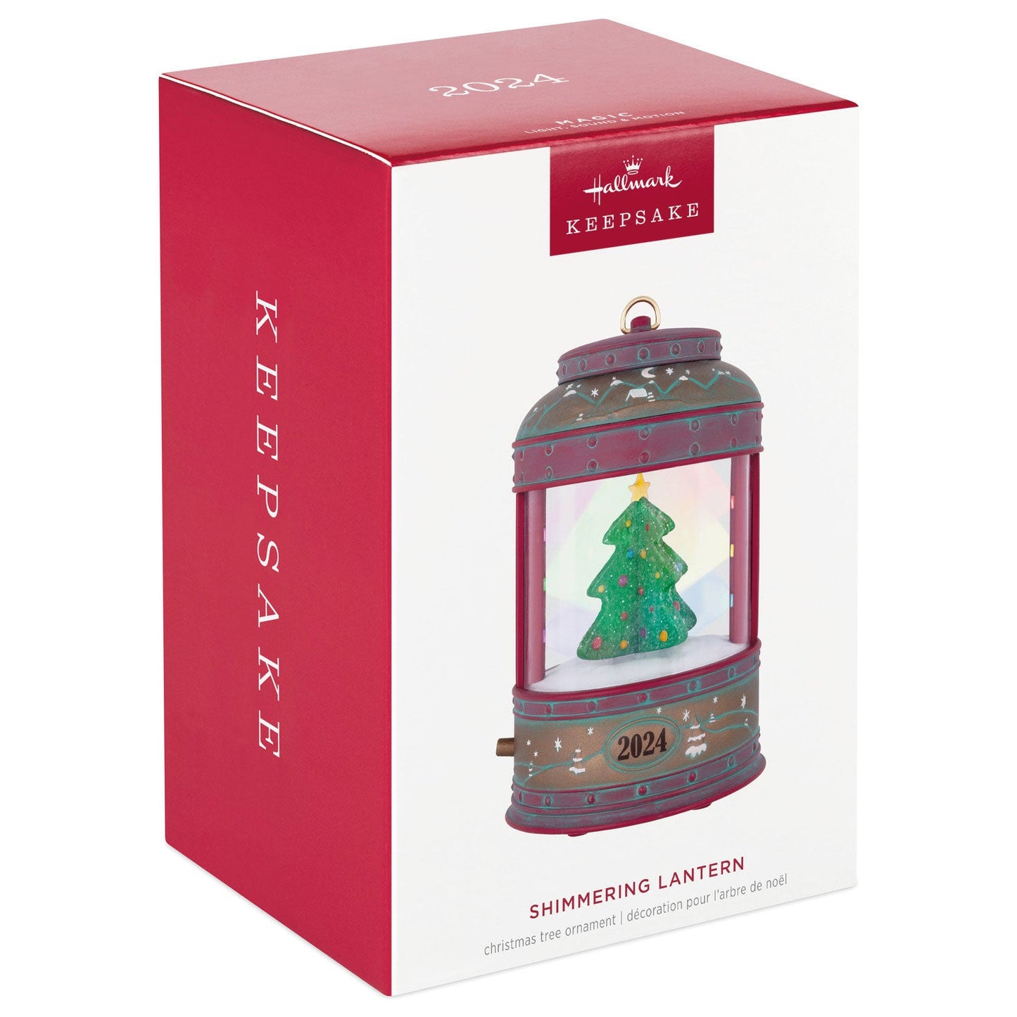 Shimmering Lantern 2024 Musical Keepsake Ornament and Motion