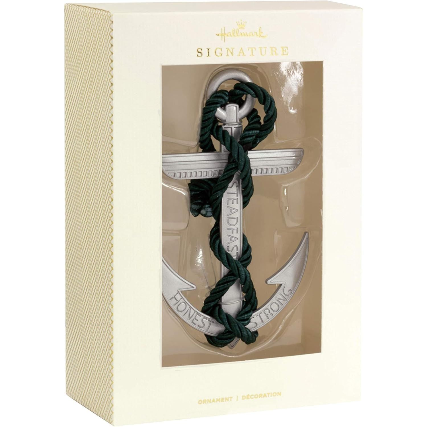 Signature Anchor Metal Hallmark Ornament