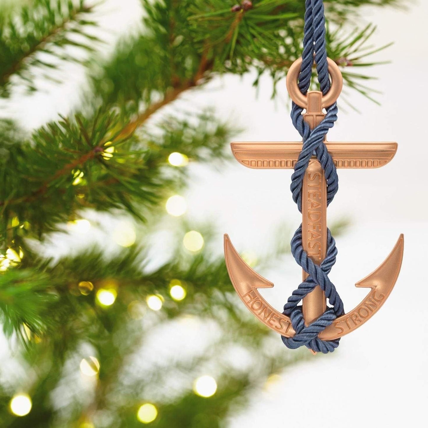 Signature Anchor Metal Hallmark Ornament