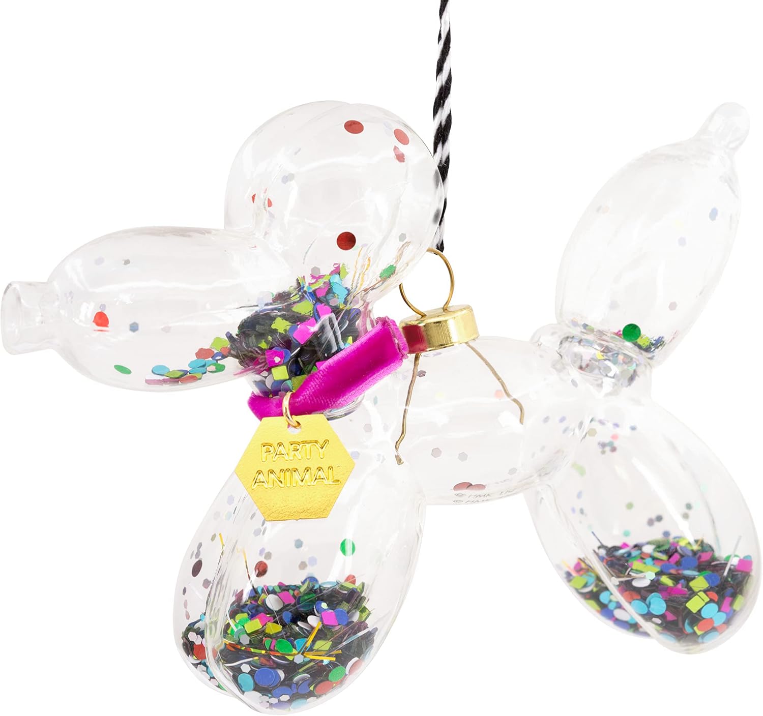 Signature Balloon Dog Premium Glass Hallmark Ornament