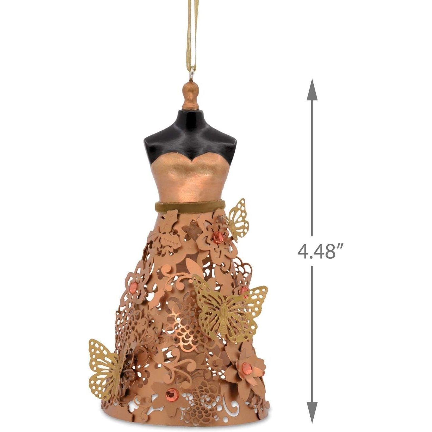 Signature Butterfly Dress, Metal Hallmark Ornament