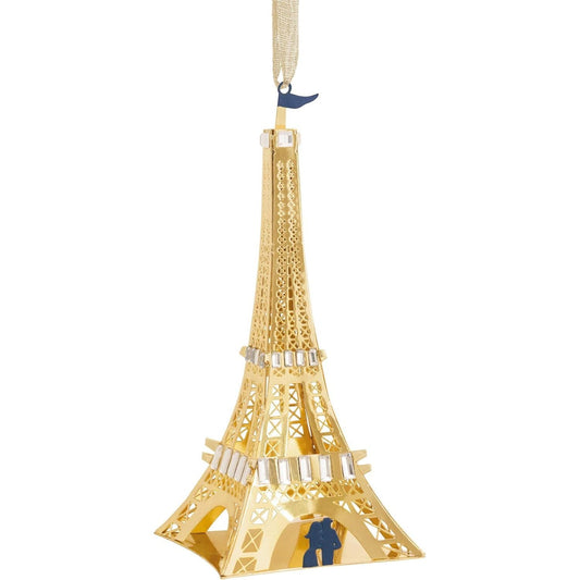 Signature Eiffel Tower Metal Hallmark Ornament