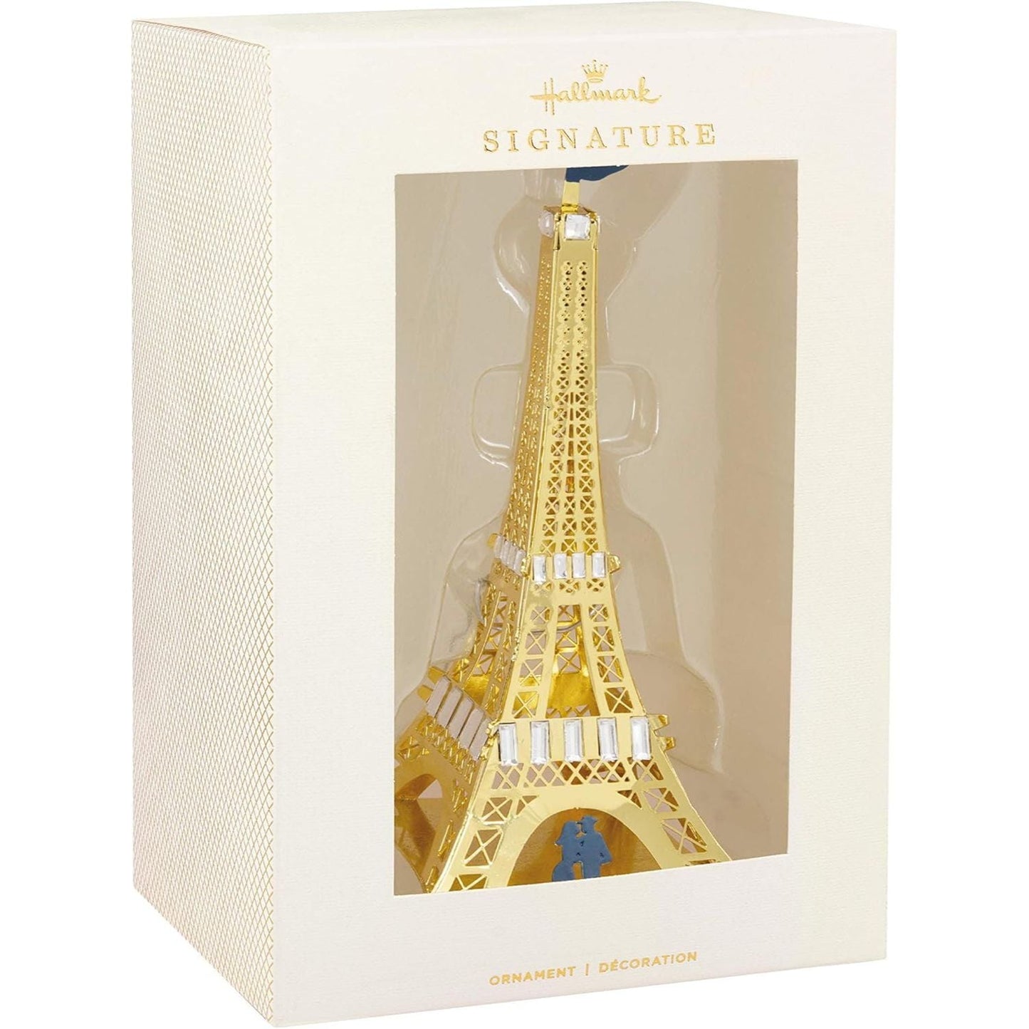 Signature Eiffel Tower Metal Hallmark Ornament