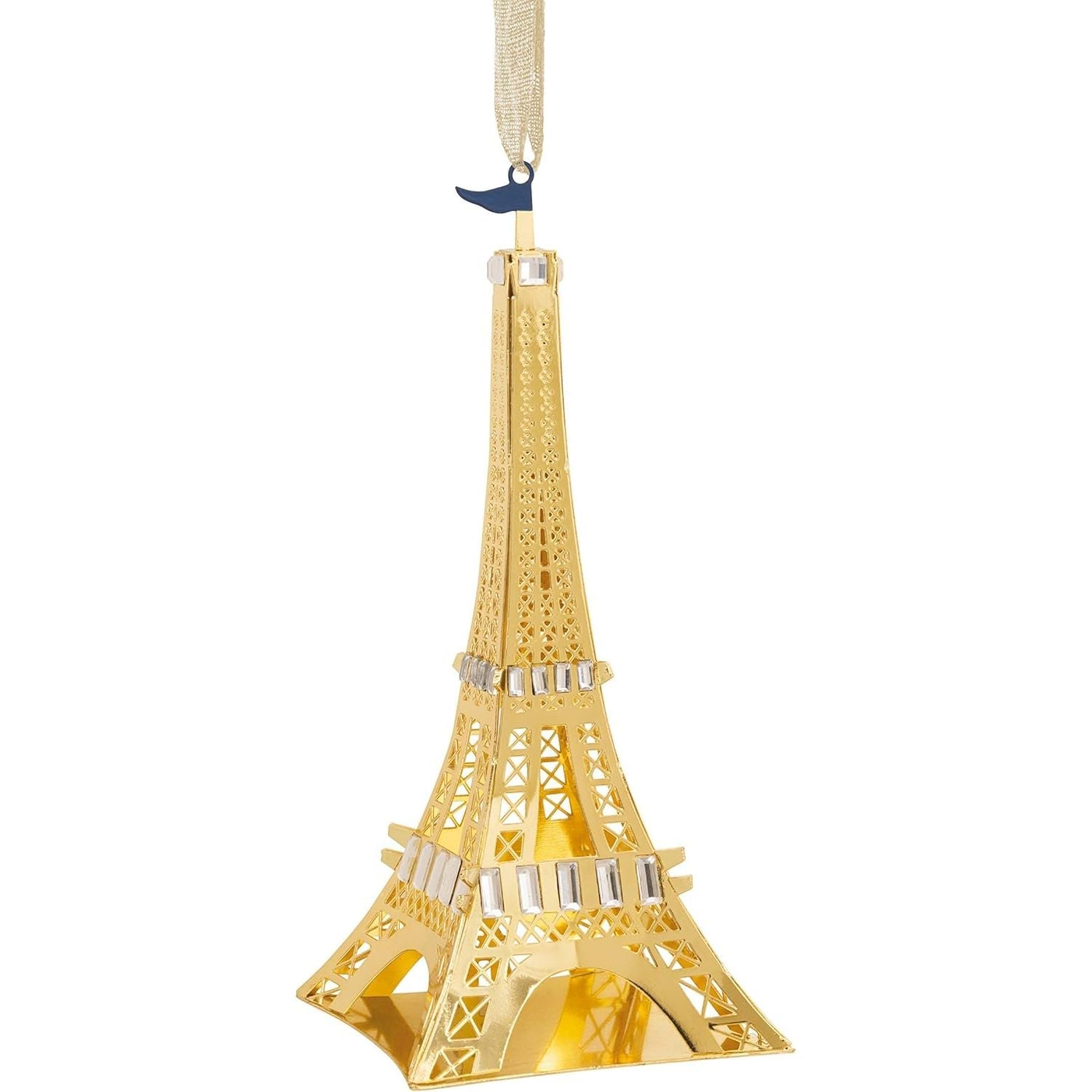 Signature Eiffel Tower Metal Hallmark Ornament