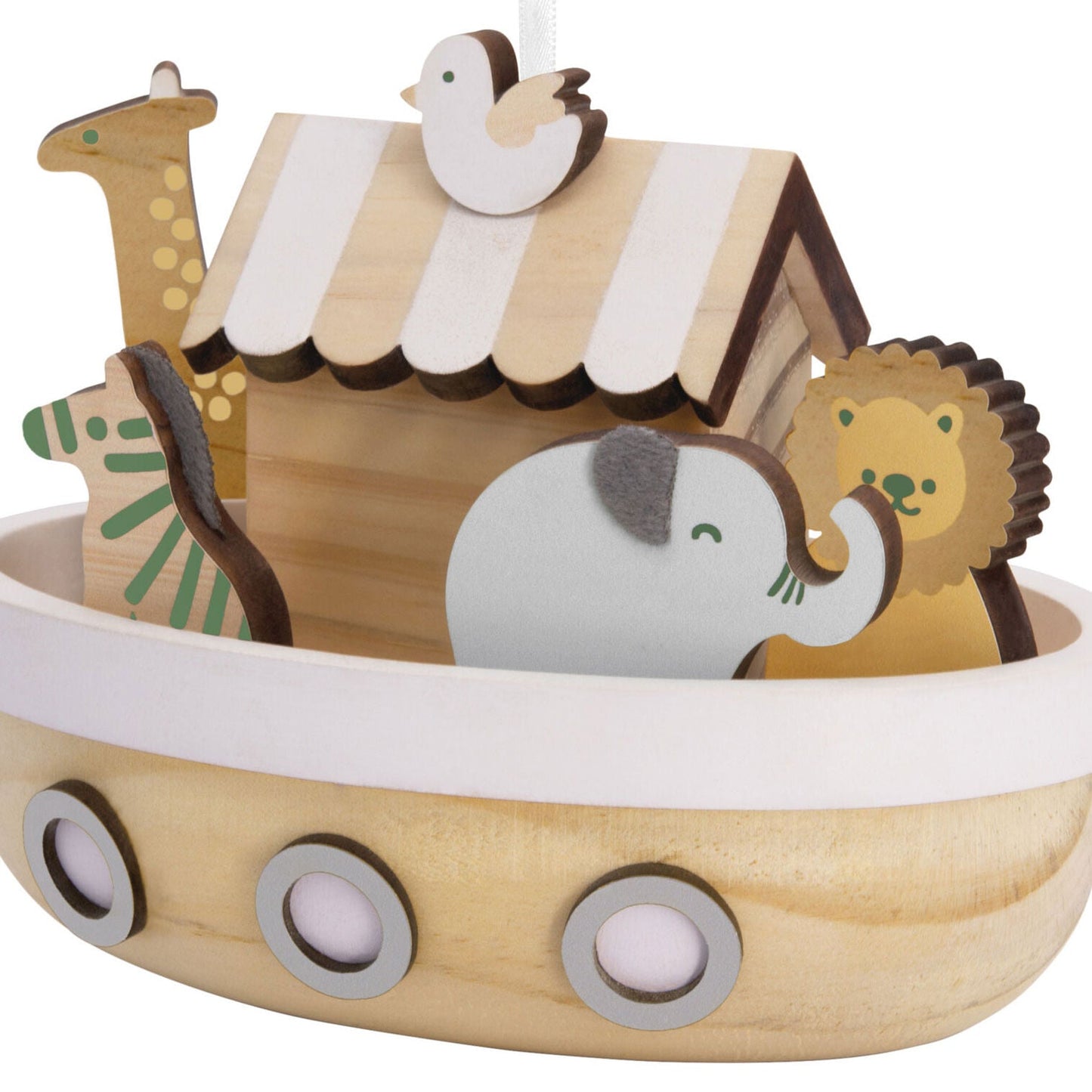 Signature Noah's Ark Wood Hallmark Ornament