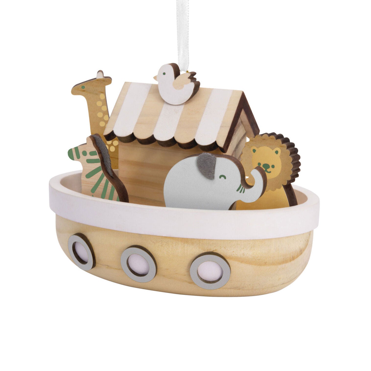 Signature Noah's Ark Wood Hallmark Ornament