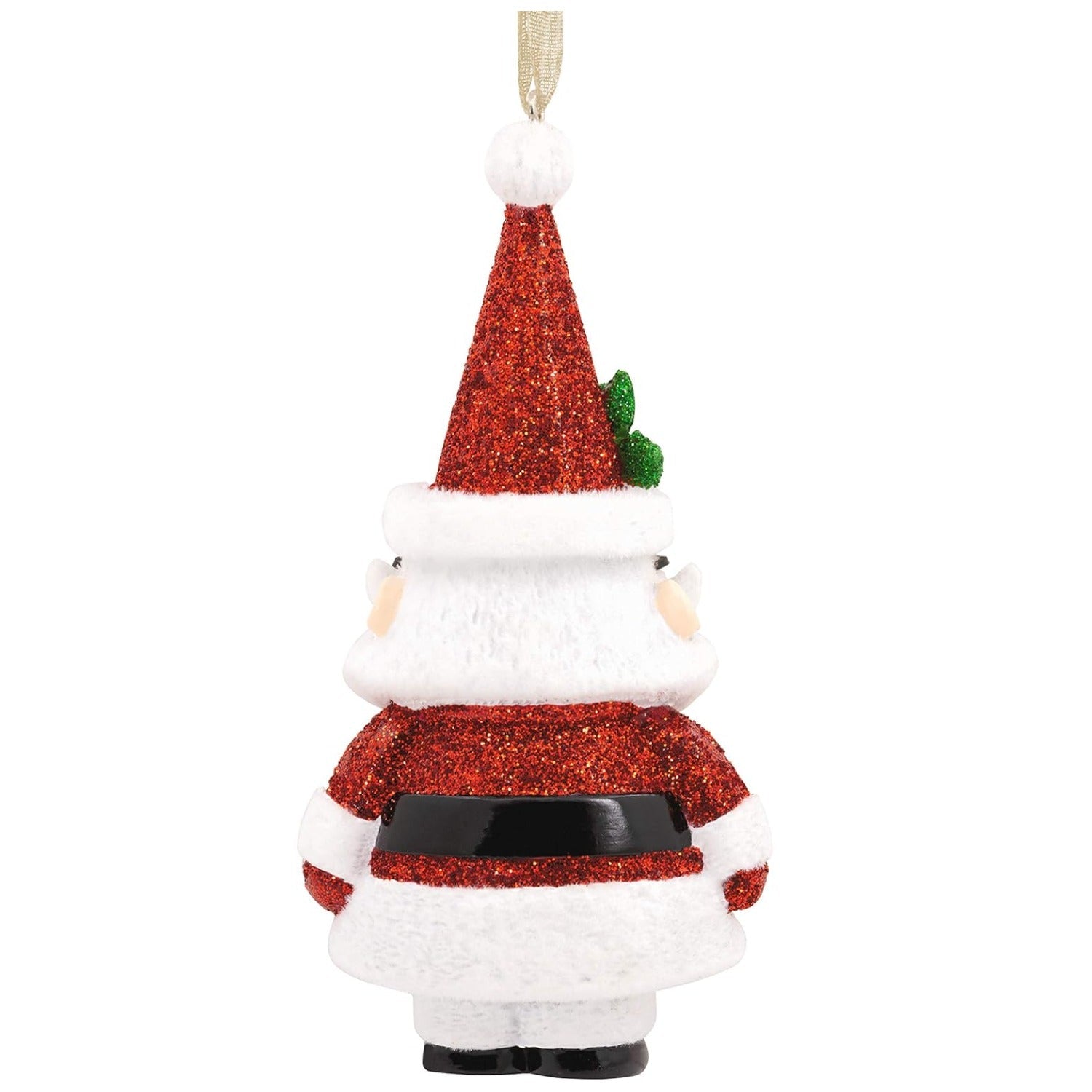 Signature Sparkly Garden Gnome Santa Claus Hallmark Ornament