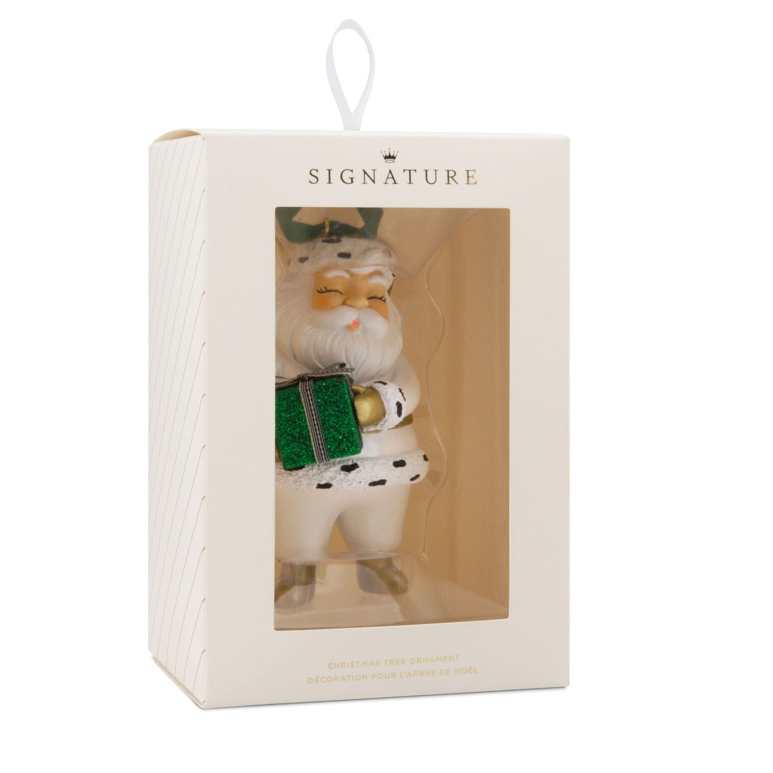 Signature Vintage Santa Hallmark Ornament