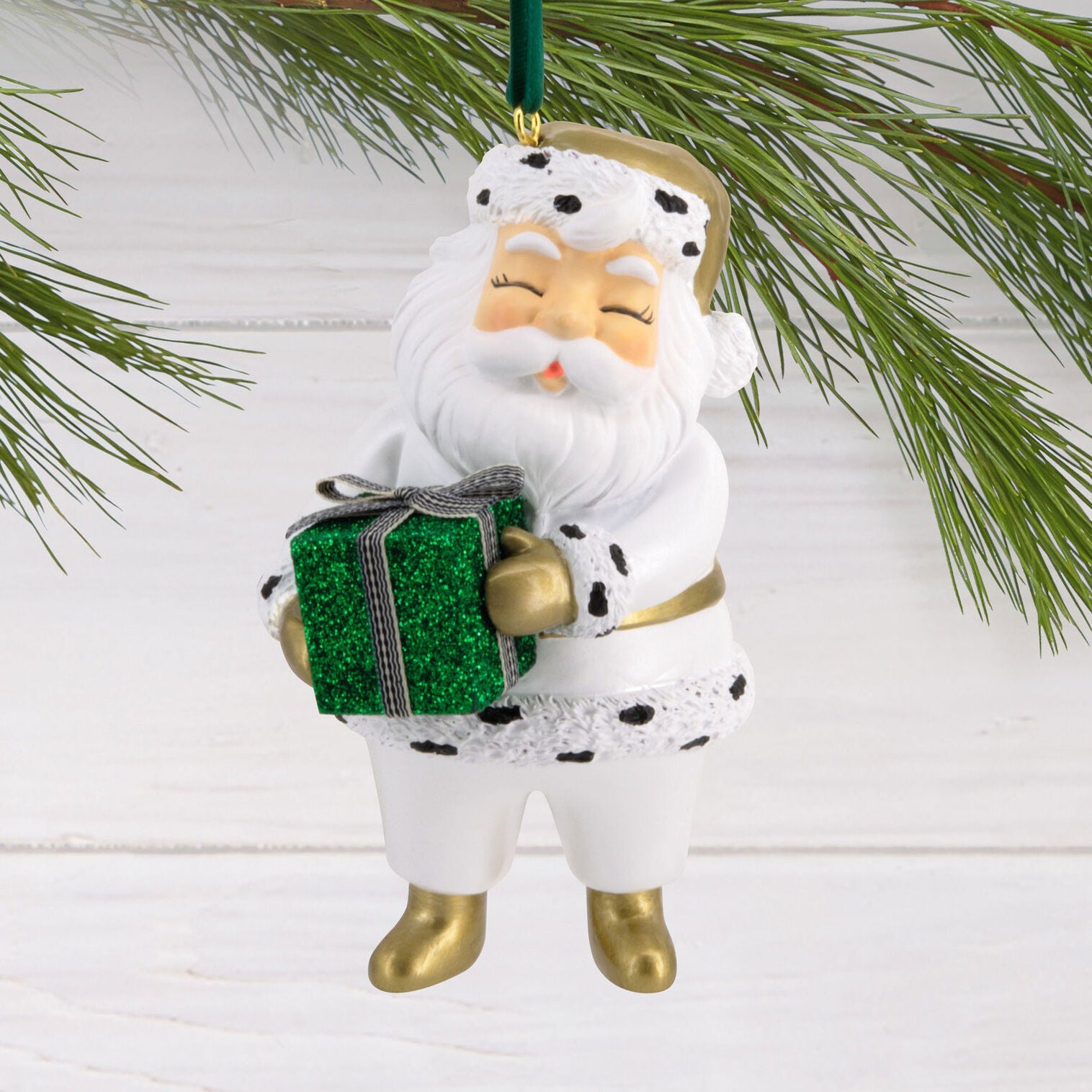 Signature Vintage Santa Hallmark Ornament