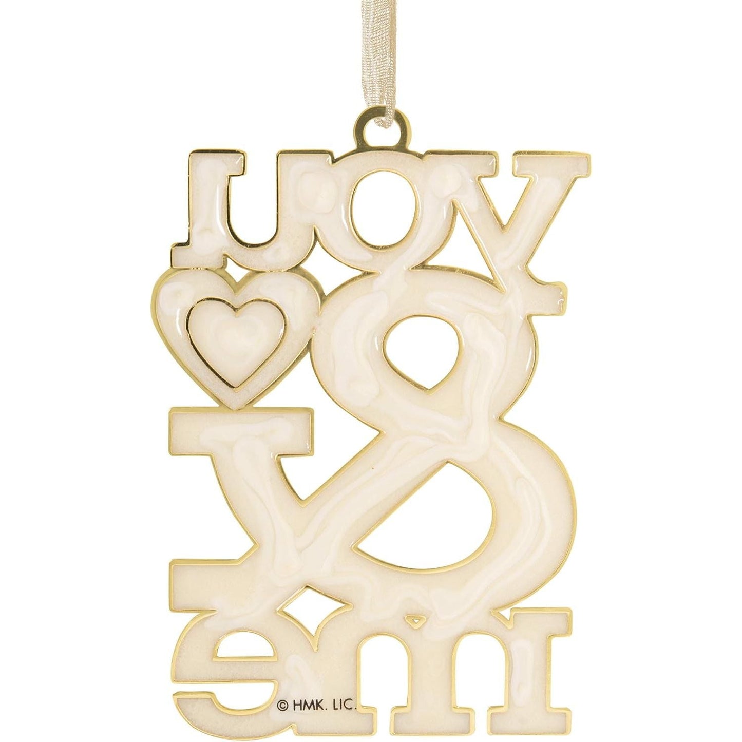 Signature You & Me Love, Metal and Gemstones Hallmark Ornament