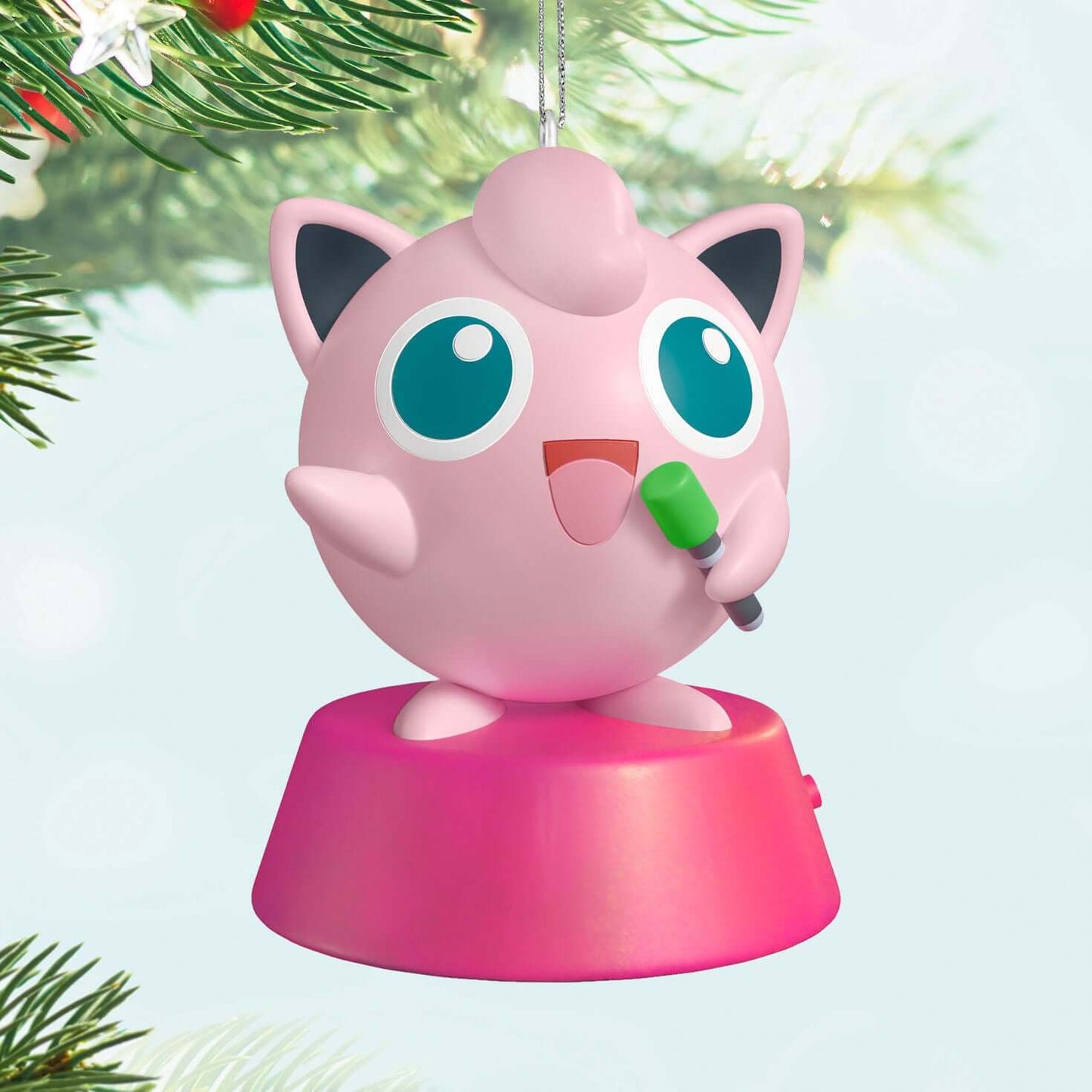 Singing Jigglypuff Pokémon 2025 Keepsake Ornament