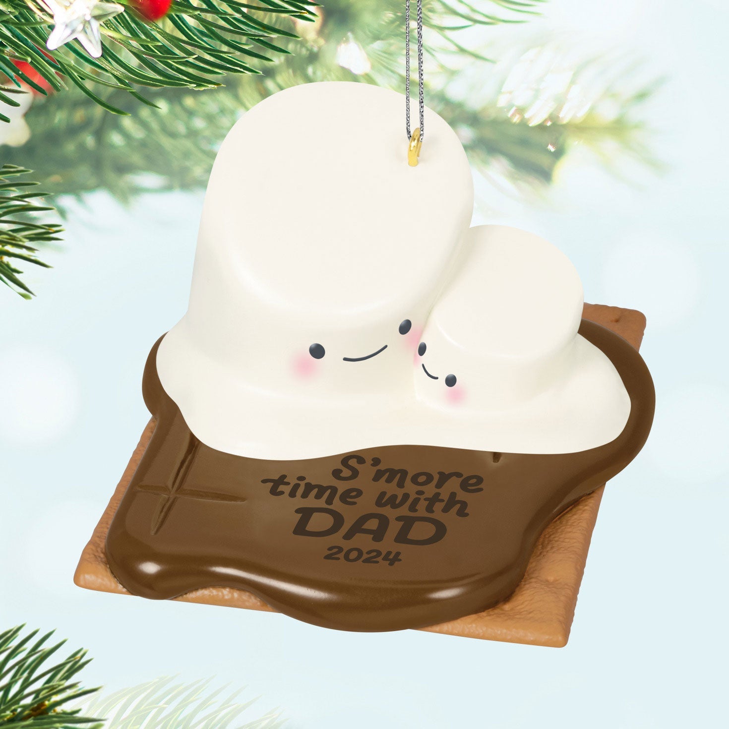 S'more Time With Dad 2024 Keepsake Ornament