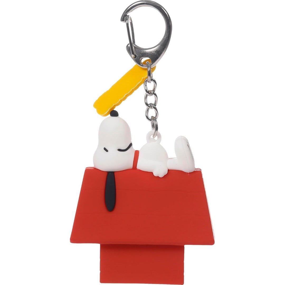 Snoopy on Doghouse Backpack Clip