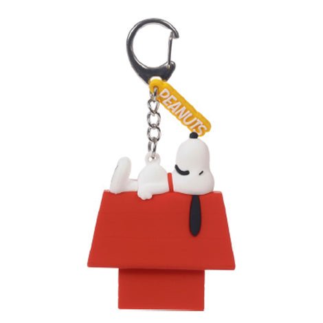 Snoopy on Doghouse Backpack Clip