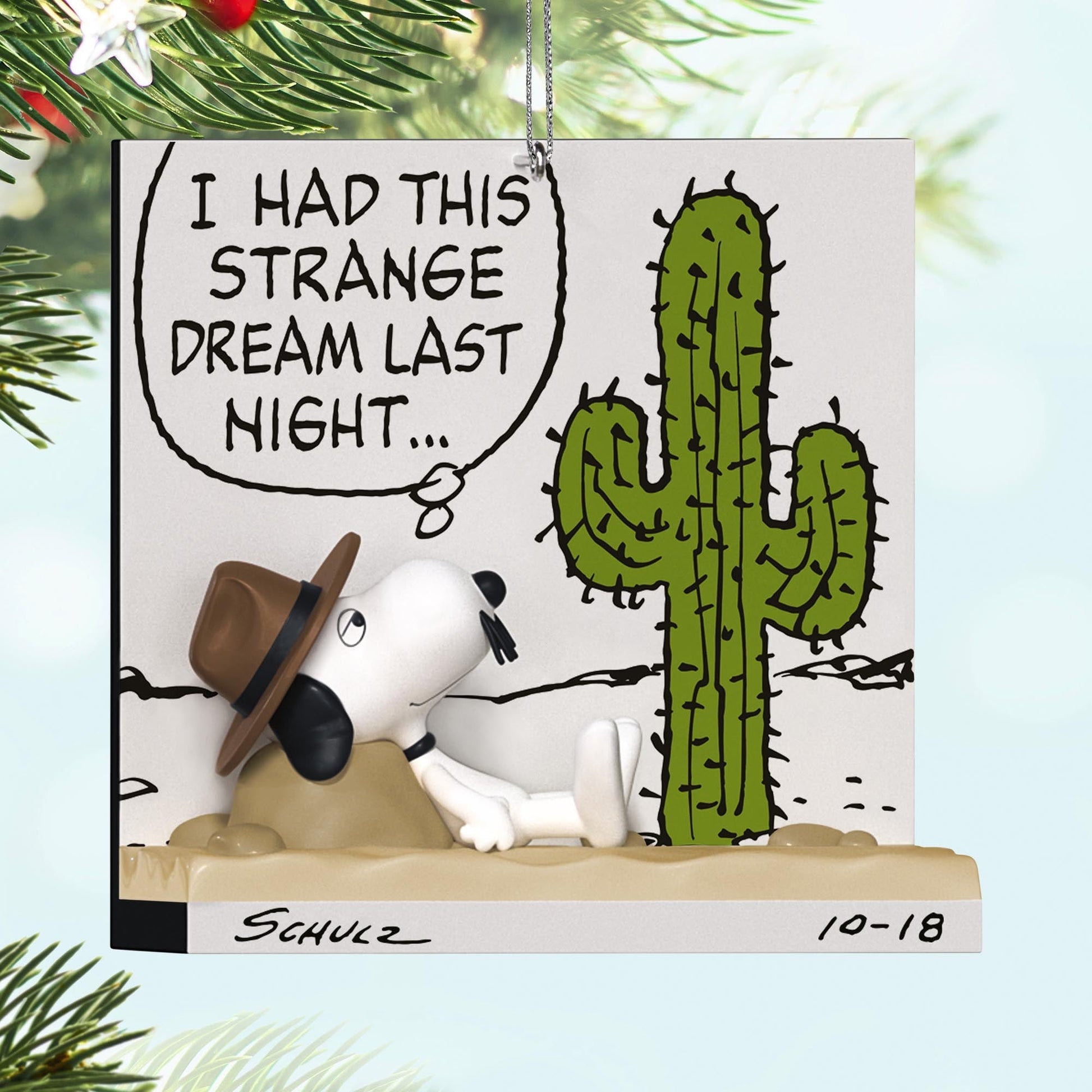 Snoopy's Brother, Spike The Peanuts Gang 2025 Keepsake Ornament