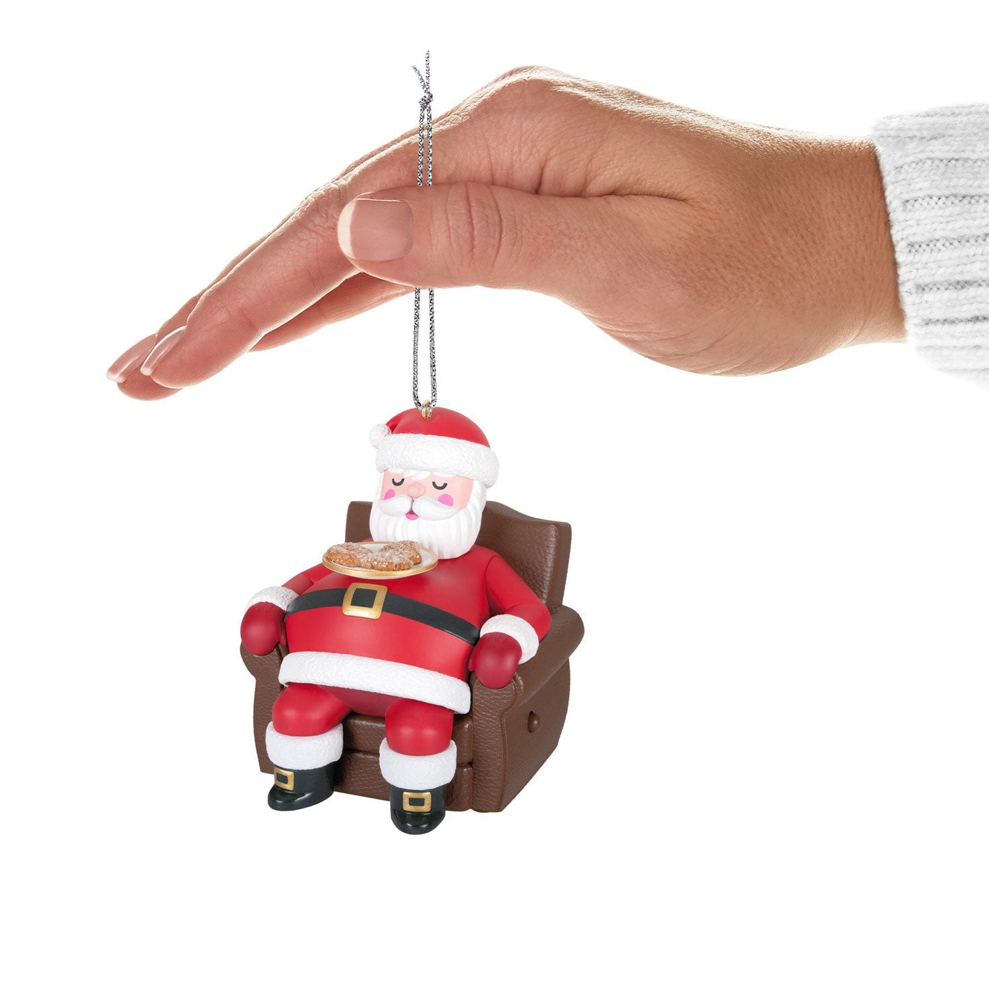 Snoring Santa 2024 Keepsake Ornament and Motion