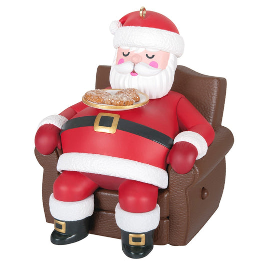 Snoring Santa 2024 Keepsake Ornament and Motion