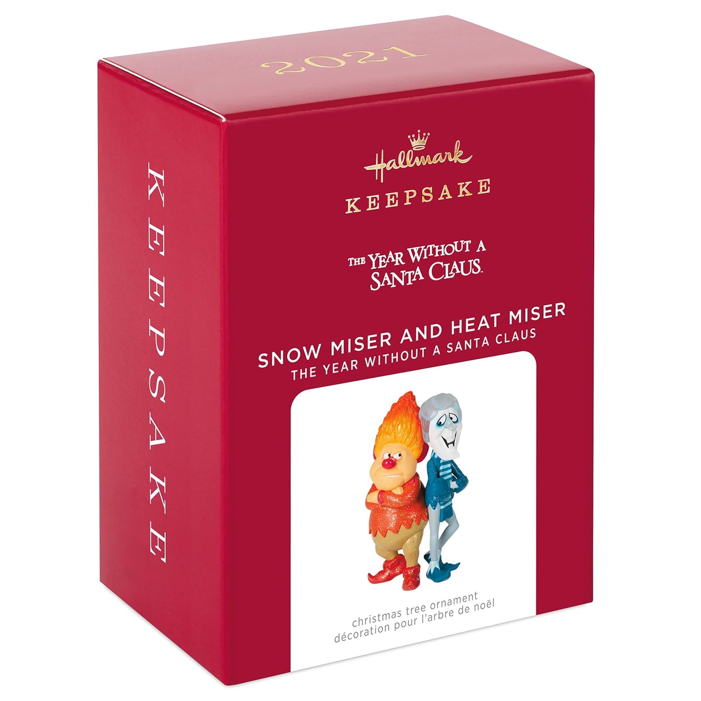 Snow Miser and Heat Miser, The Year Without a Santa Claus, 2021 Keepsake Ornament