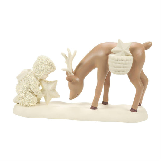 Snowbabies Starshine Reindeer Figurine