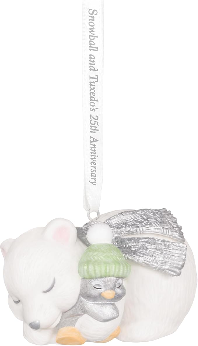 Snowball and Tuxedo 25th Anniversary 2025 Keepsake Ornament