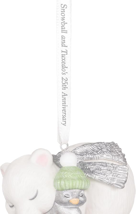 Snowball and Tuxedo 25th Anniversary 2025 Keepsake Ornament