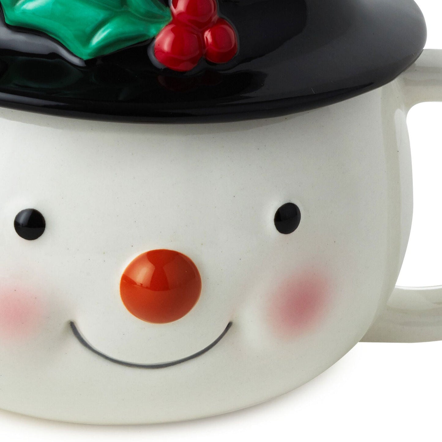 Snowman Sculpted Mug With Sound