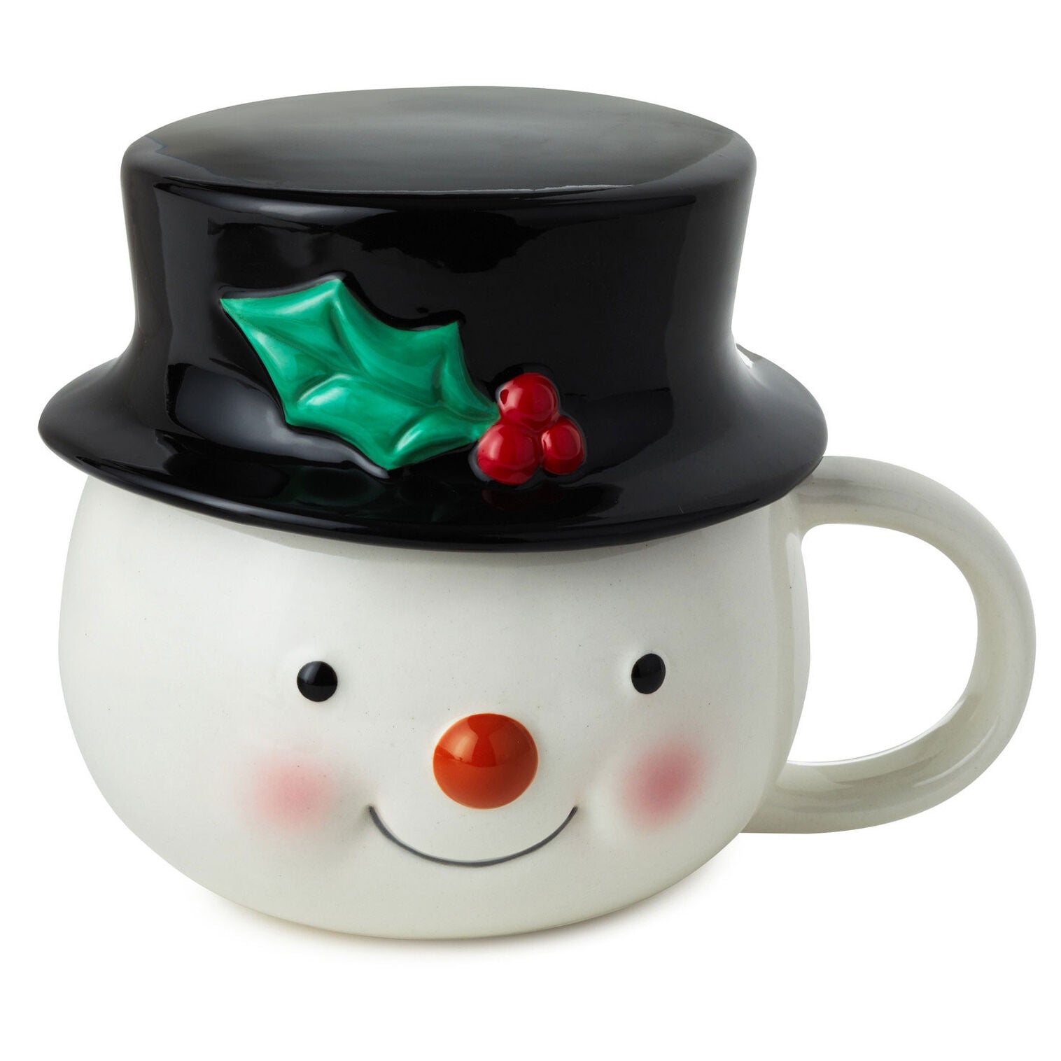 Snowman Sculpted Mug With Sound