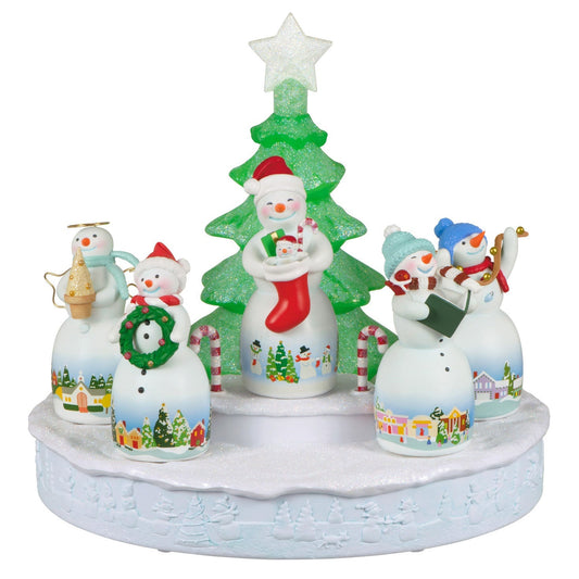 Snowtop Lodge Christmas Concert Tabletop Decoration With Light and Sound