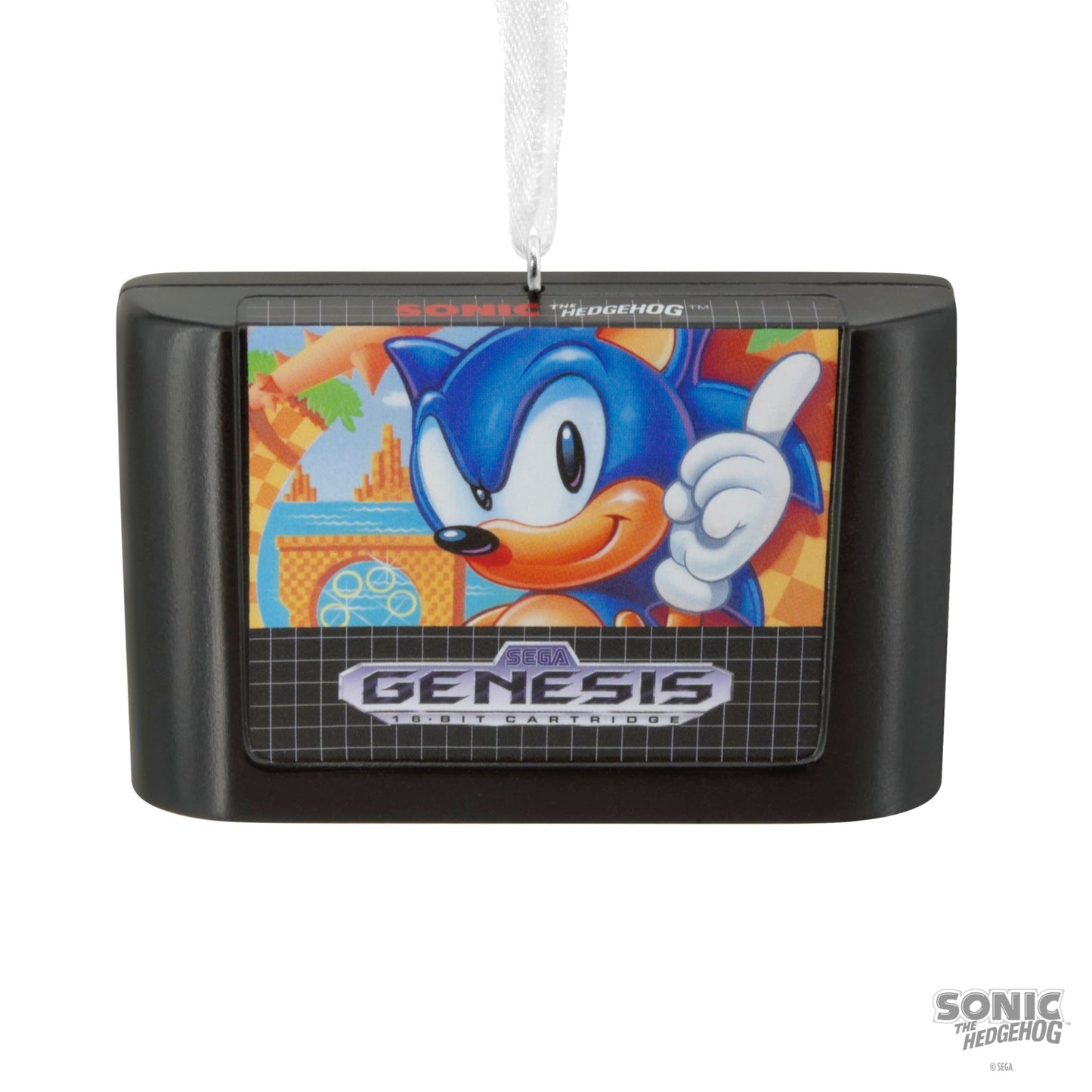 Sonic The Hedgehog Game Cartridge Hallmark Ornament