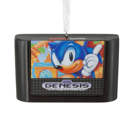 Sonic The Hedgehog Game Cartridge Hallmark Ornament