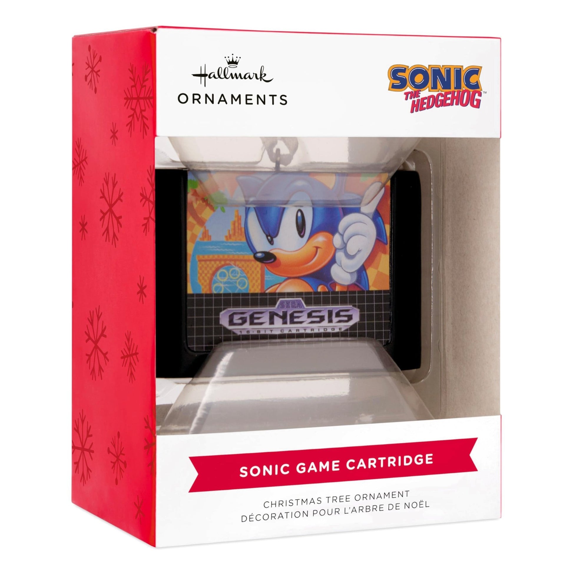 Sonic The Hedgehog Game Cartridge Hallmark Ornament