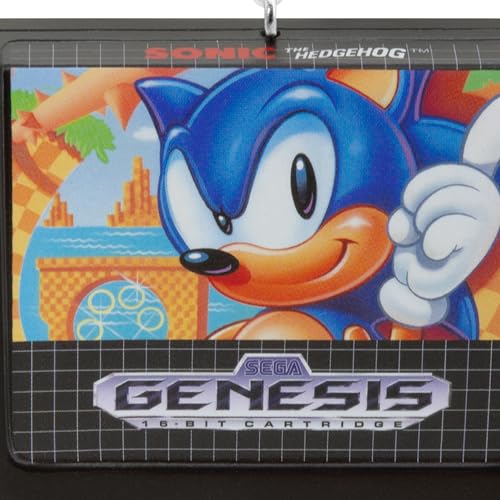 Sonic The Hedgehog Game Cartridge Hallmark Ornament