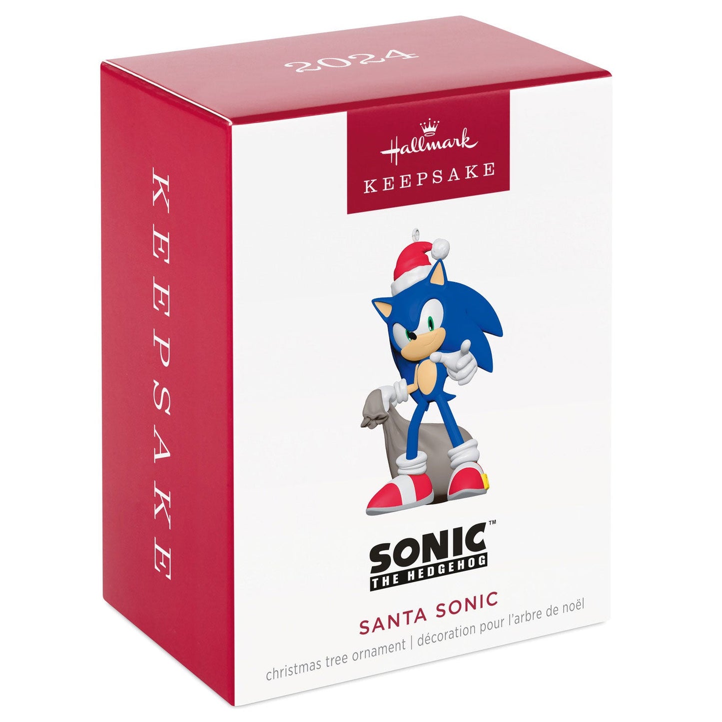 Sonic the Hedgehog Santa Sonic 2024 Keepsake Ornament