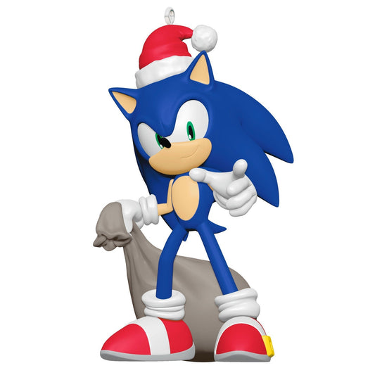 Sonic the Hedgehog Santa Sonic 2024 Keepsake Ornament