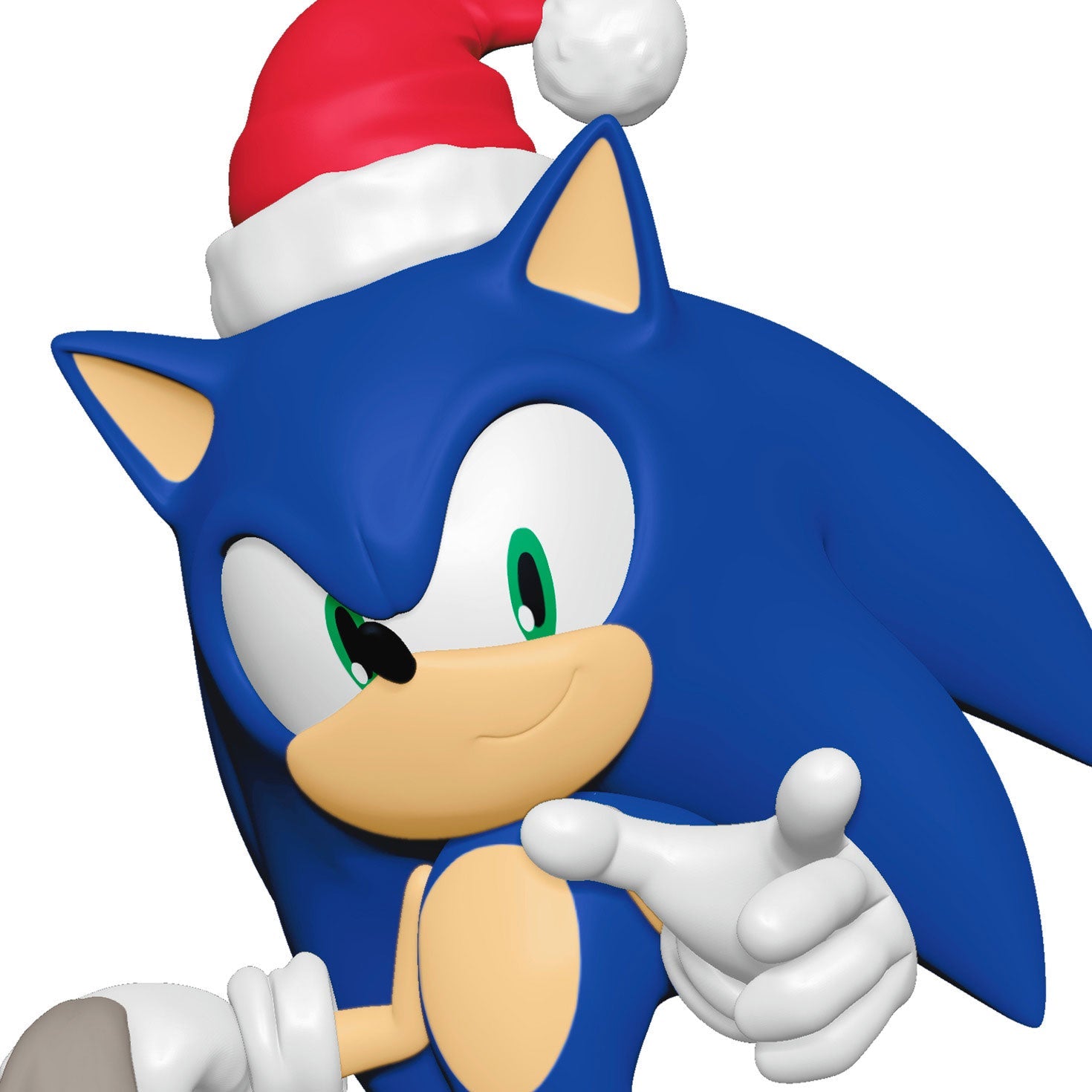 Sonic the Hedgehog Santa Sonic 2024 Keepsake Ornament