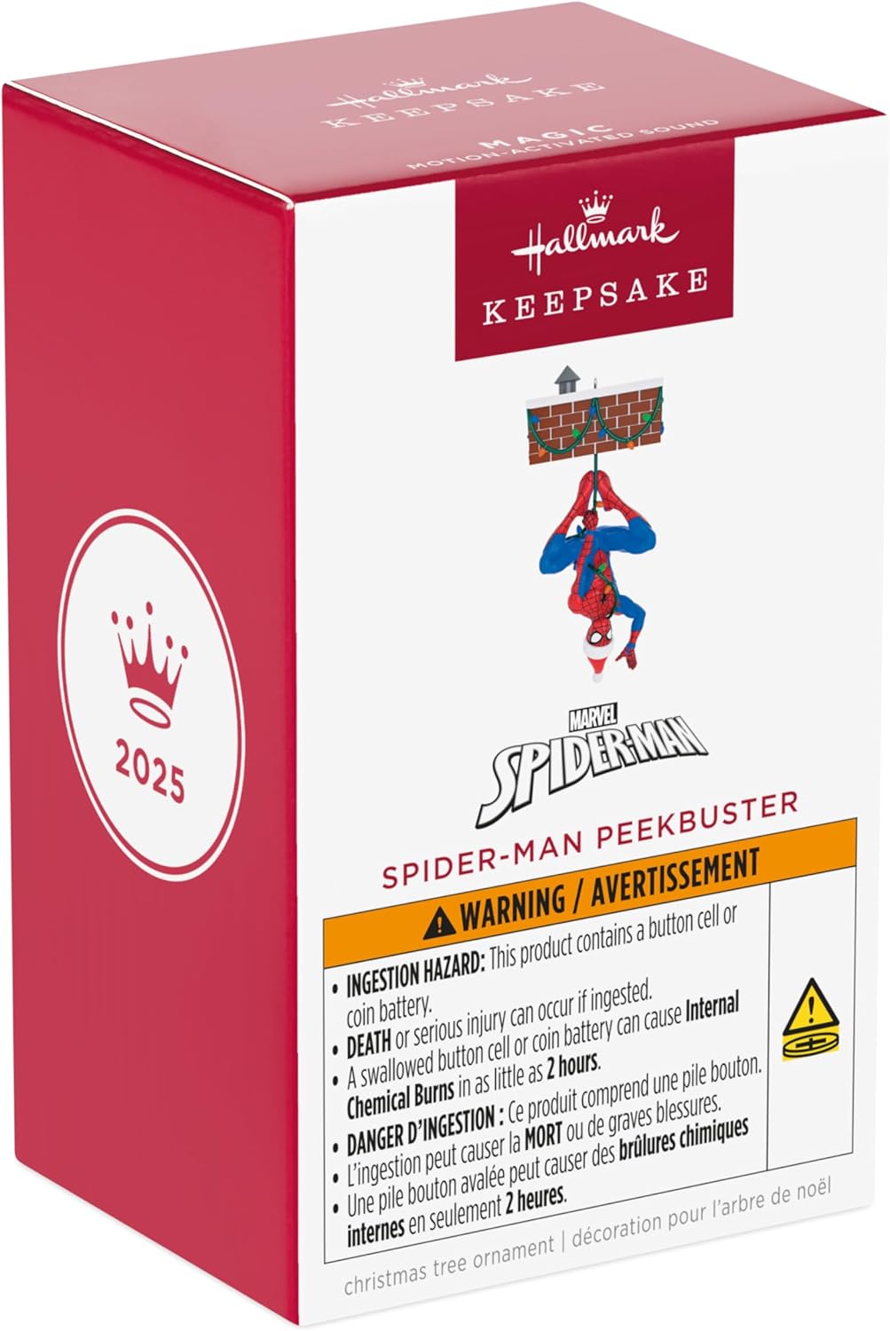 Spider - Man Peekbuster 2025 Keepsake Ornament