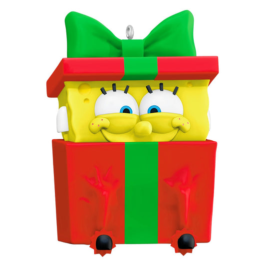 Sponge - Boxed for Christmas SpongeBob SquarePants Nickelodeon 2025 Keepsake Ornament