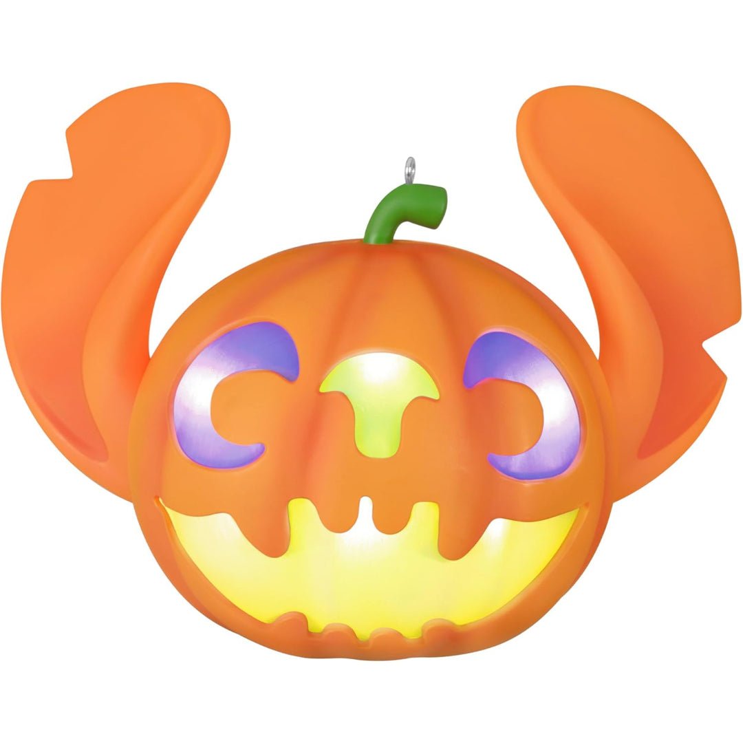 Spooky Stitch Jack - o' - Lantern Disney Lilo & Stitch 2025 Keepsake Ornament