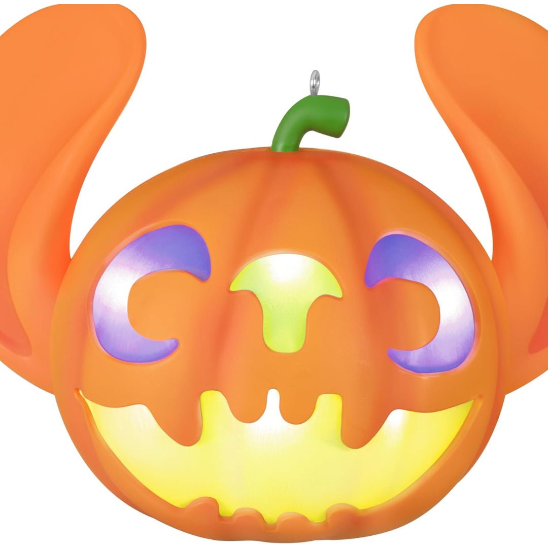 Spooky Stitch Jack - o' - Lantern Disney Lilo & Stitch 2025 Keepsake Ornament