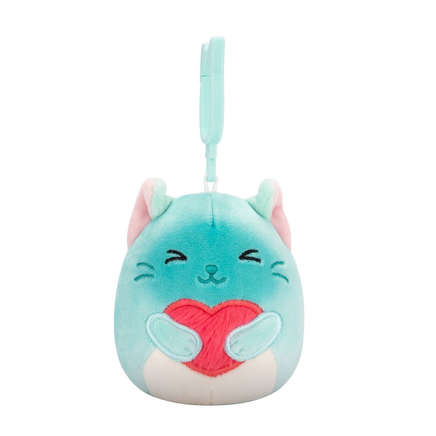 Squishmallows 3.5" Clip - On Valentines Plush