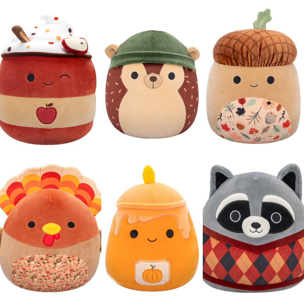 Squishmallows 8" Harvest Assortment SQHV00052