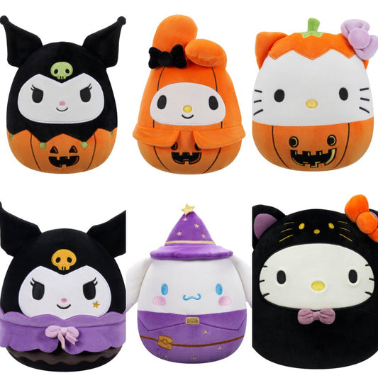 Squishmallows 8" Hello Kitty and Friends Halloween Assortment SQSN00876