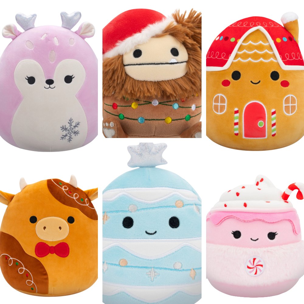 Squishmallows 8" Holiday Assortment SQXM01099